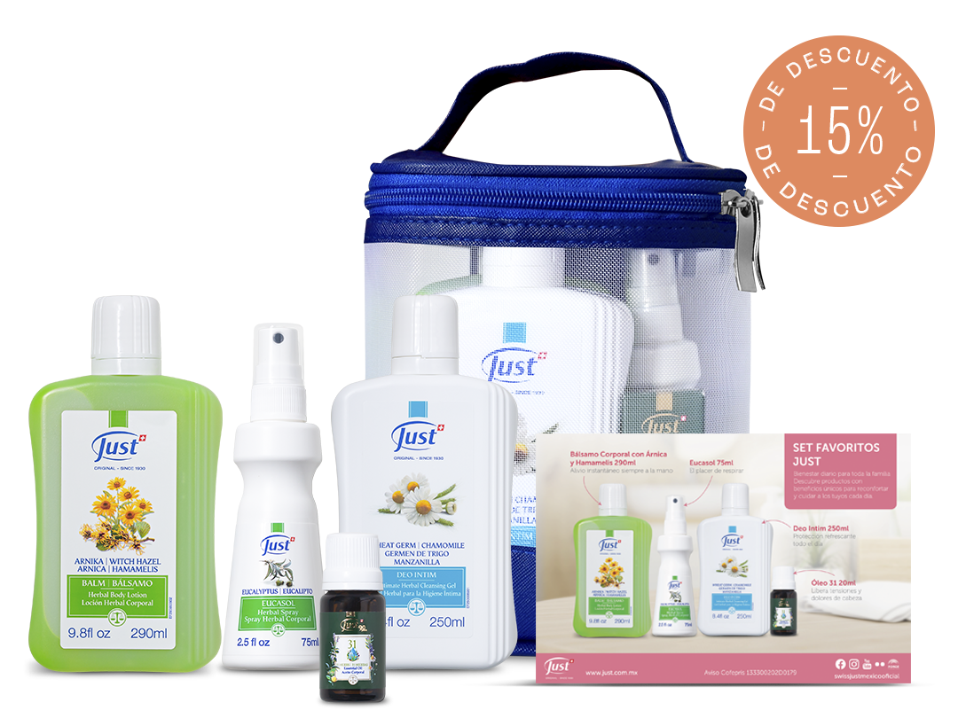 Nuevo Set Favoritos Just